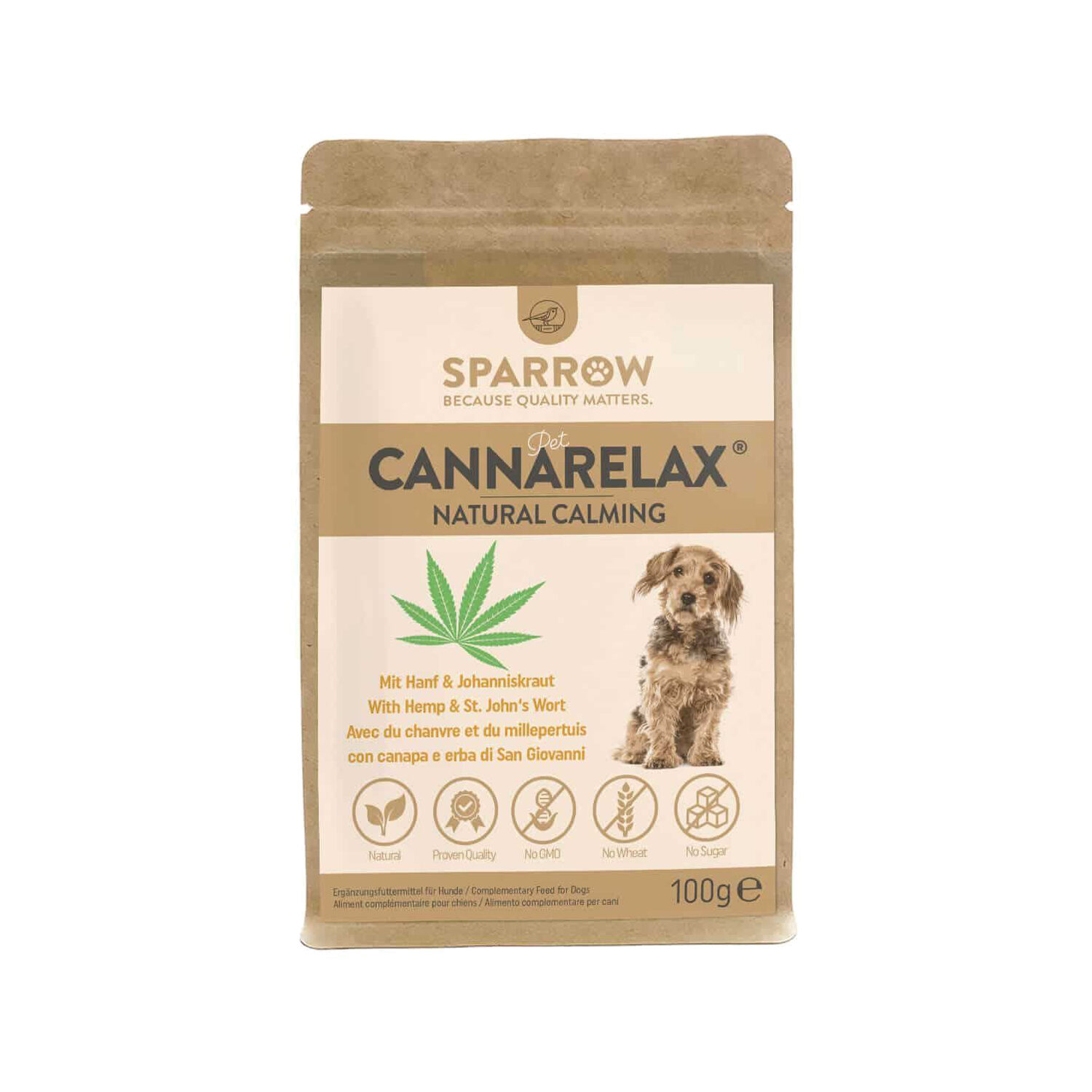 SPARROW Pet CannaRelax – 100 g SPARROW Pet CannaRelax – 100 g