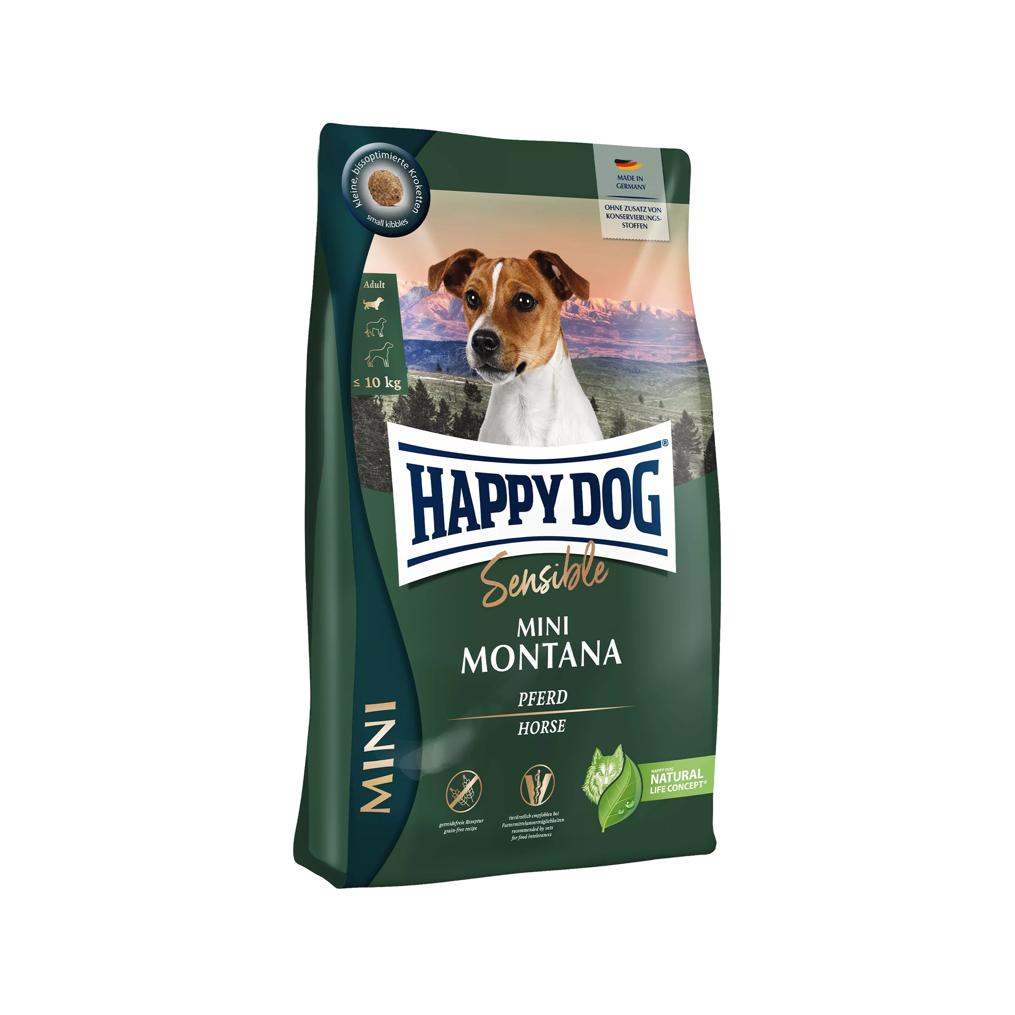 Happy Dog Supreme Mini Montana Hundefutter – 4 kg Happy Dog Supreme Mini Montana Hundefutter – 4 kg
