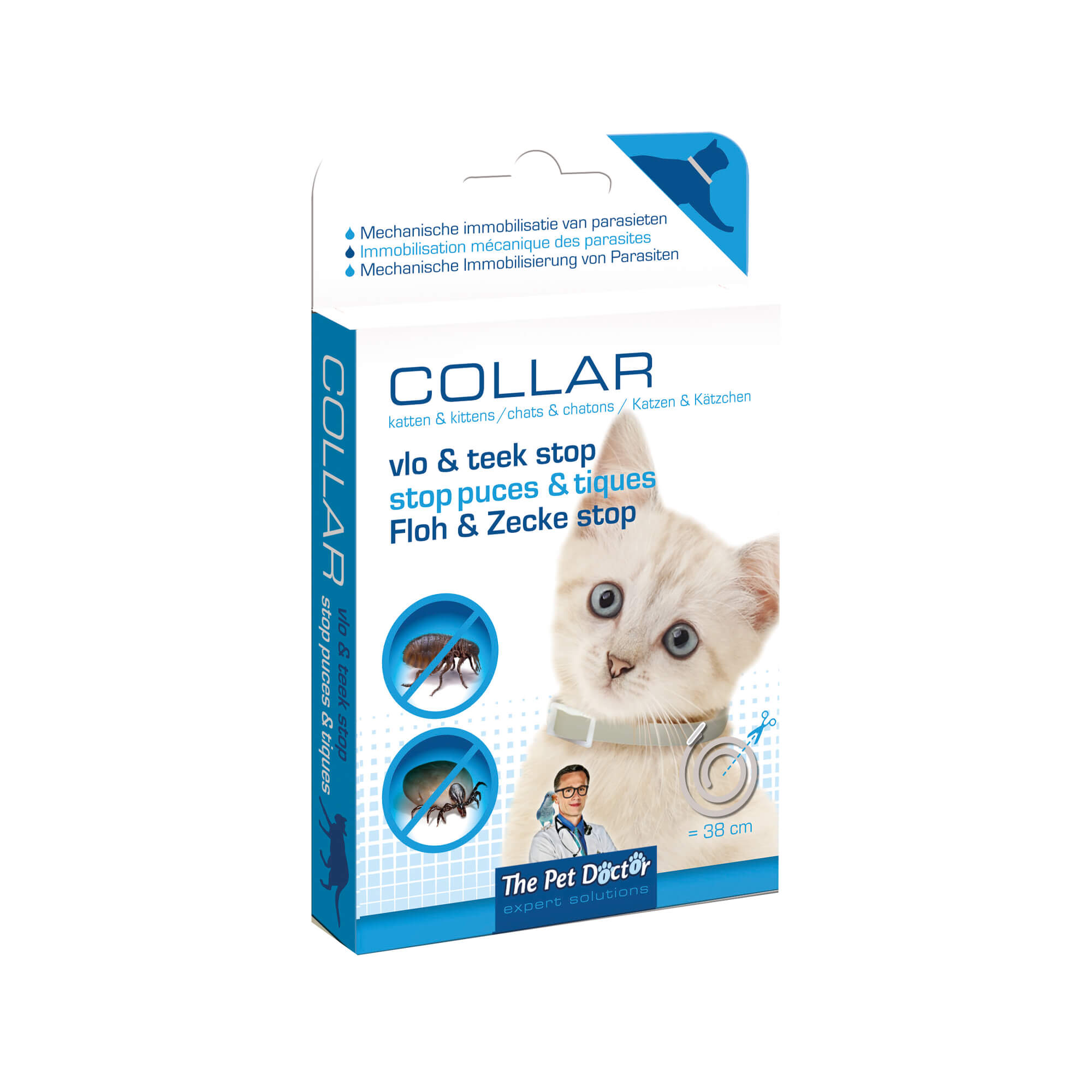 TPD Floh- und Zecken Stop Halsband – Katze