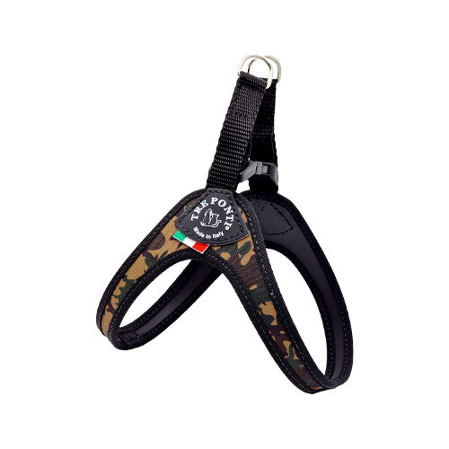 Tre Ponti Fibbia Verstellbares Hundegeschirr – Rosa – Größe 2.5 (5-6 kg)