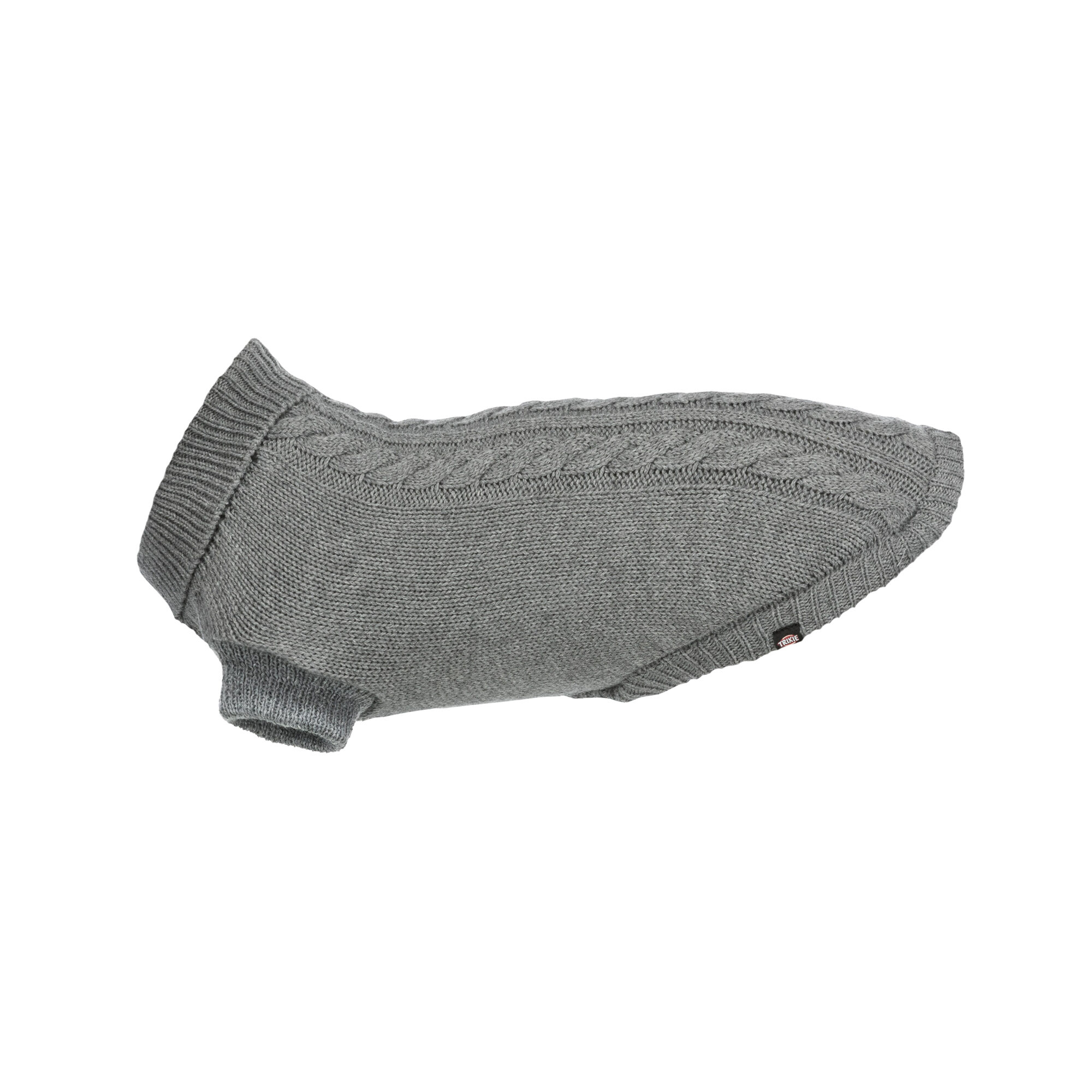 Trixie Kenton Hundepullover – Grau – XS – 30 cm