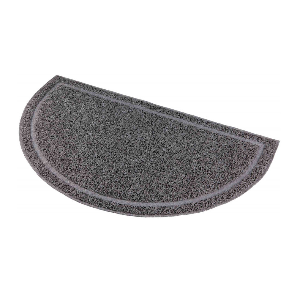 Trixie halbrunder Vorleger fürs Katzenklo – 59 x 35 cm