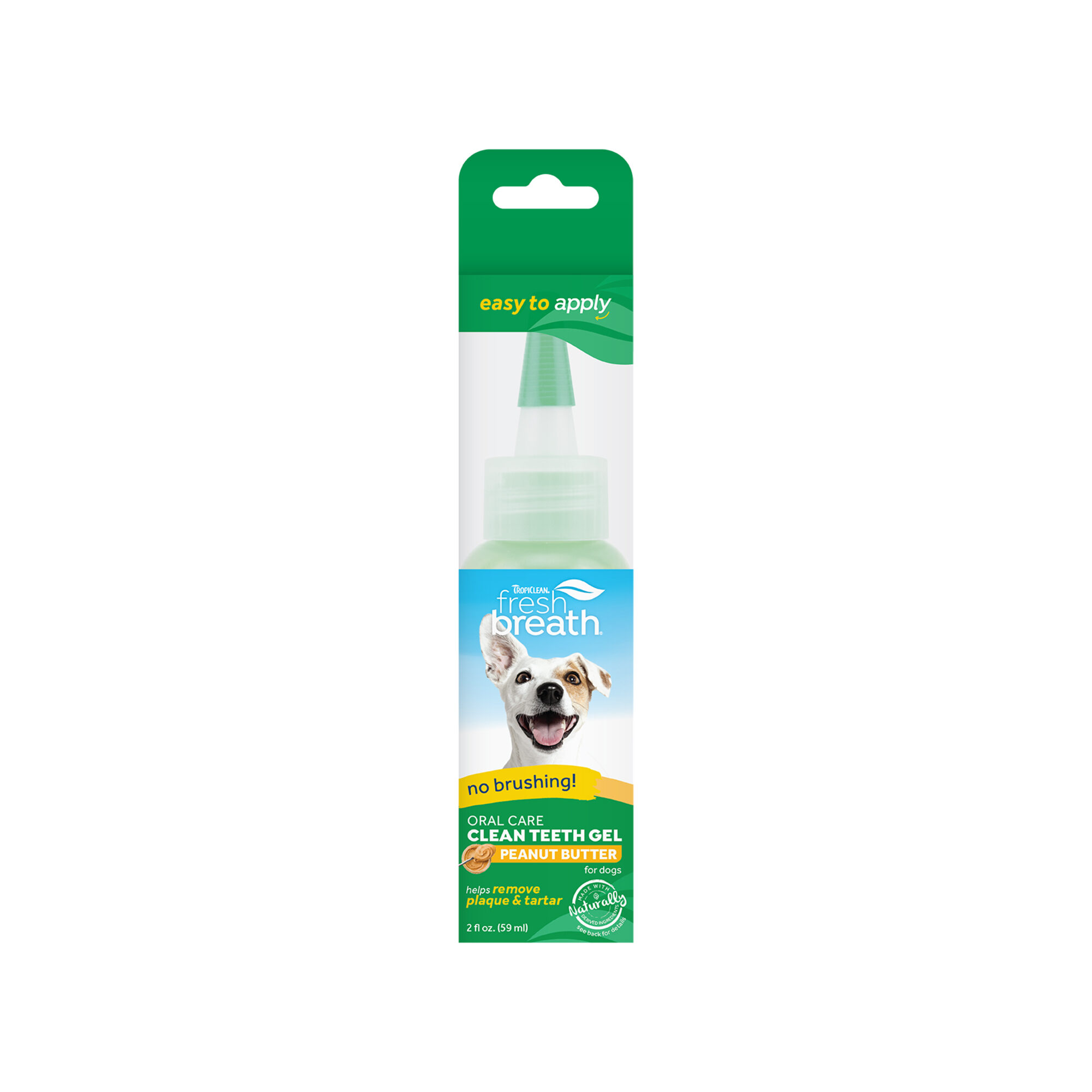 TropiClean Fresh Breath OralCareGel Kit Peanut Butter Hund TropiClean Fresh Breath OralCareGel Kit Peanut Butter Hund