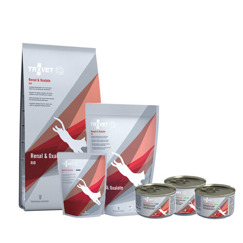 TROVET Renal & Oxalate RID Katze – 2 x 2,5 kg