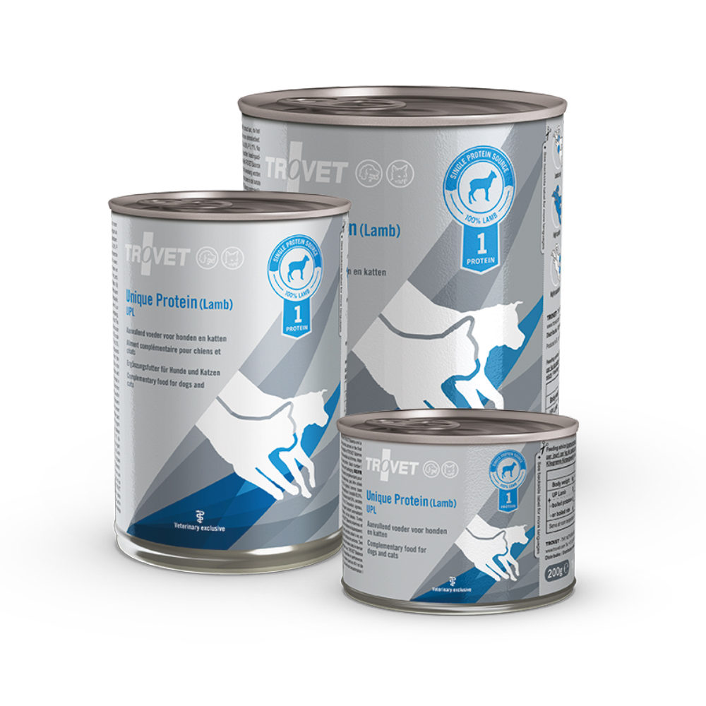 Trovet Unique Protein UPL – Dosen – Lamm – 6 x 800 g