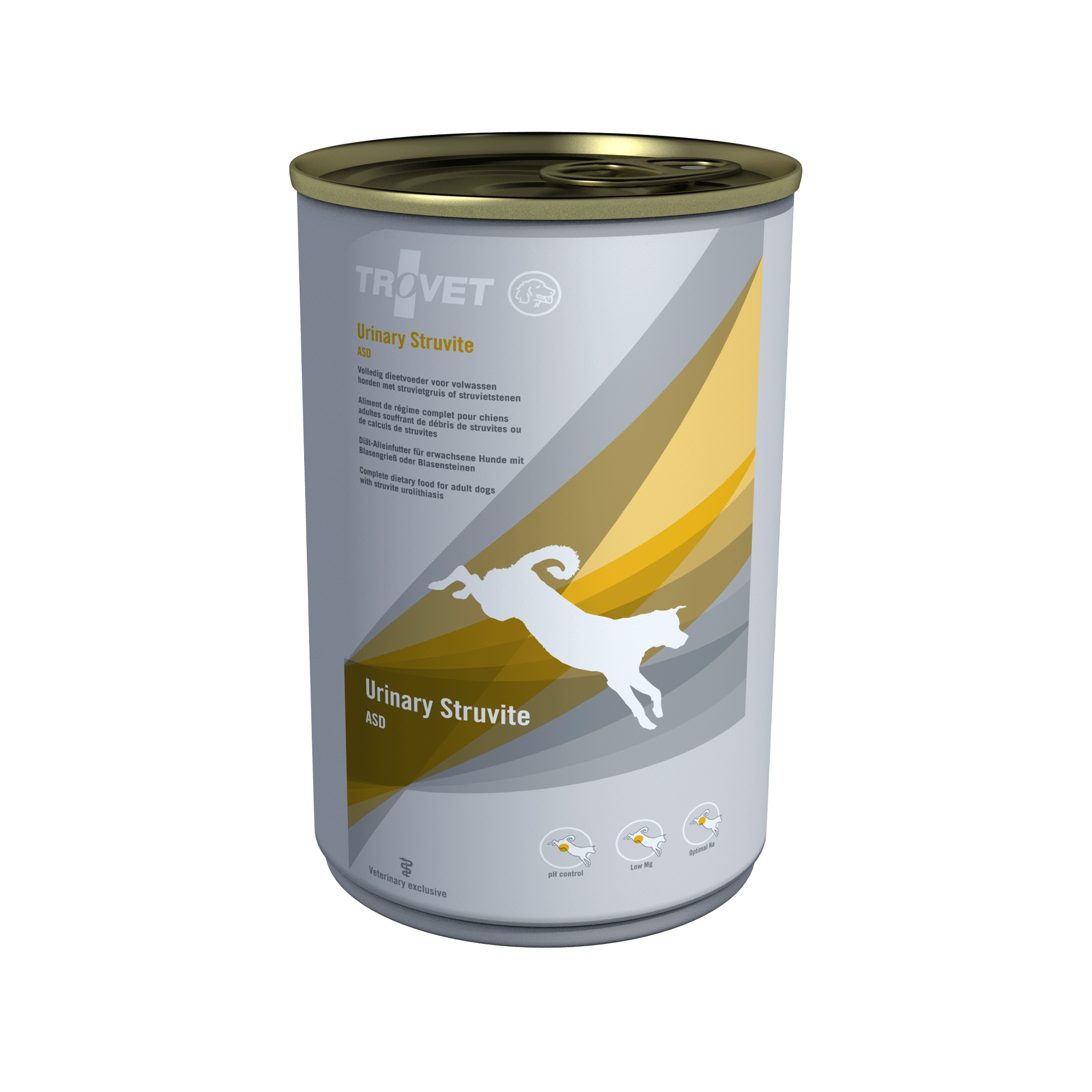 TROVET Urinary Struvite ASD Hundefutter – Dosen – 6 x 400 g