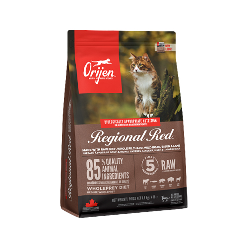Orijen Regional Red Whole Prey Katzenfutter – 5,4 kg