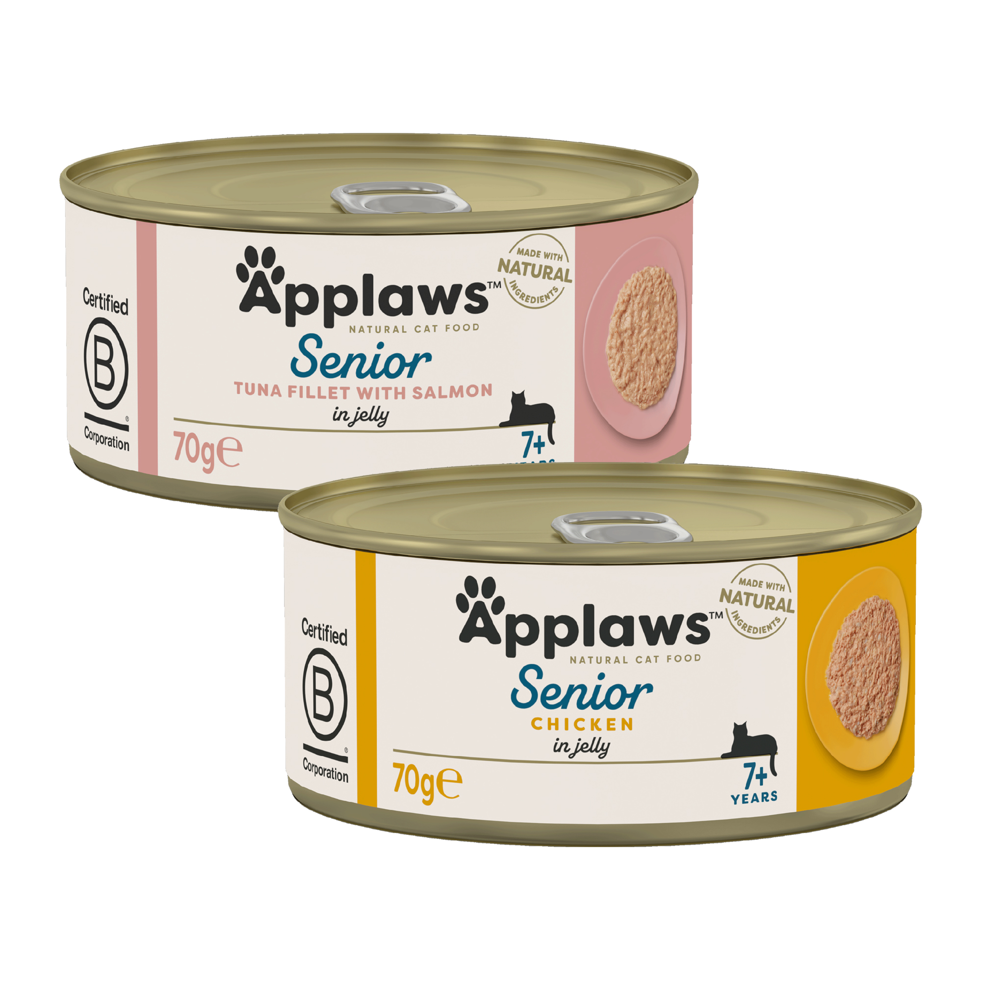 Applaws Cat – Senior – Tuna & Salmon – 24 x 70 g Applaws Cat – Senior – Tuna & Salmon – 24 x 70 g