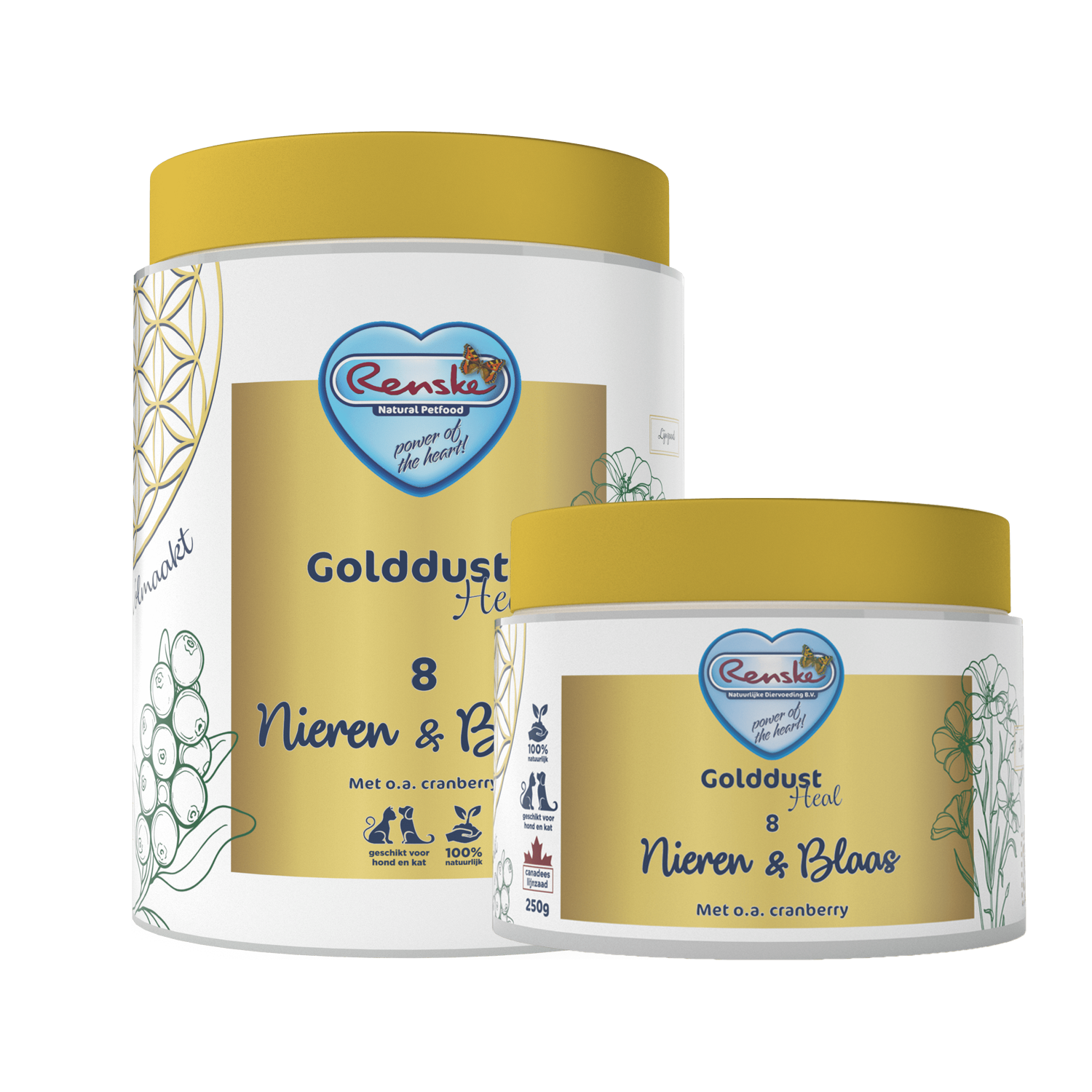 Renske Golddust Heal 8 Blase & Nieren – 250 g Renske Golddust Heal 8 Blase & Nieren – 250 g