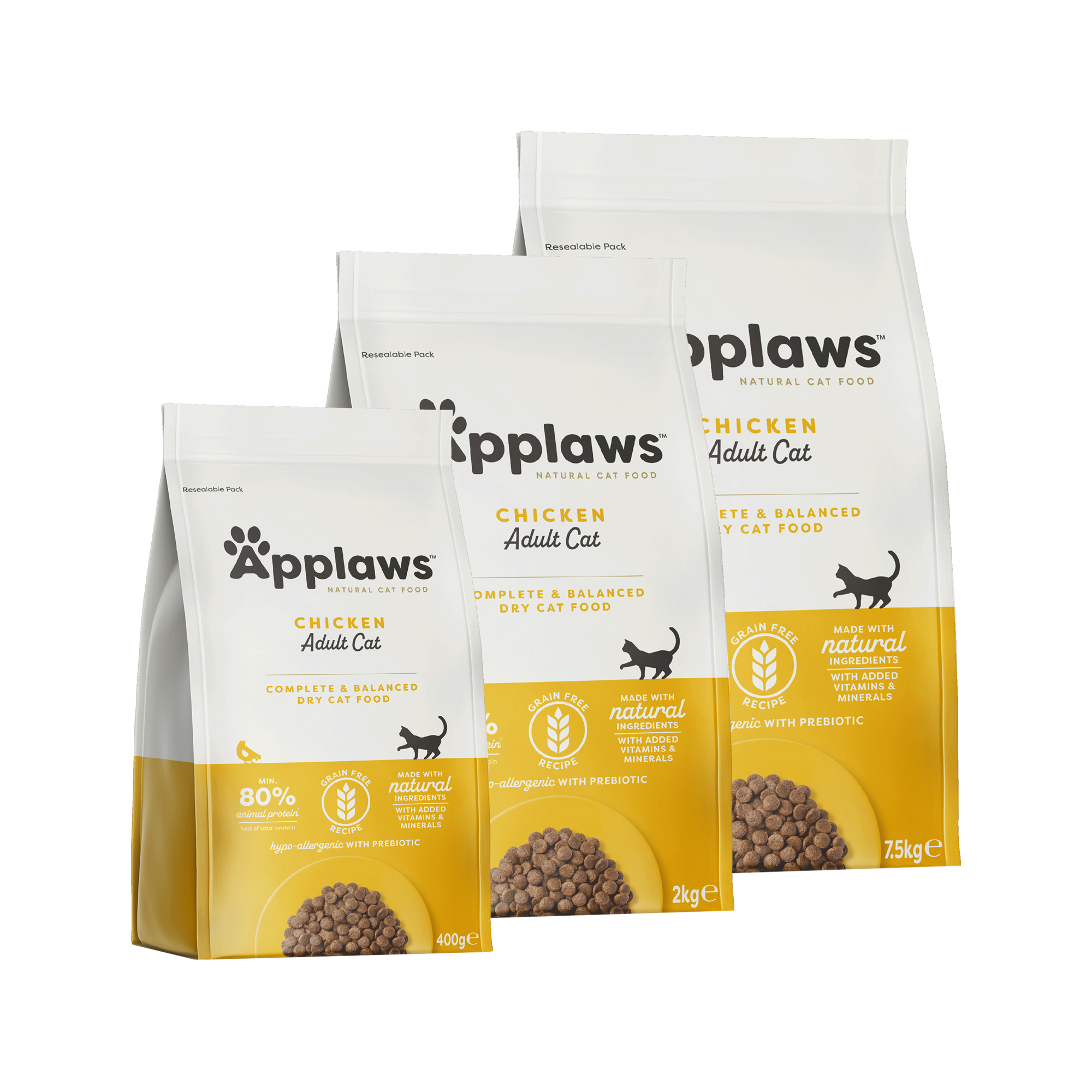 Applaws Adult Katzenfutter – Huhn – 2 kg