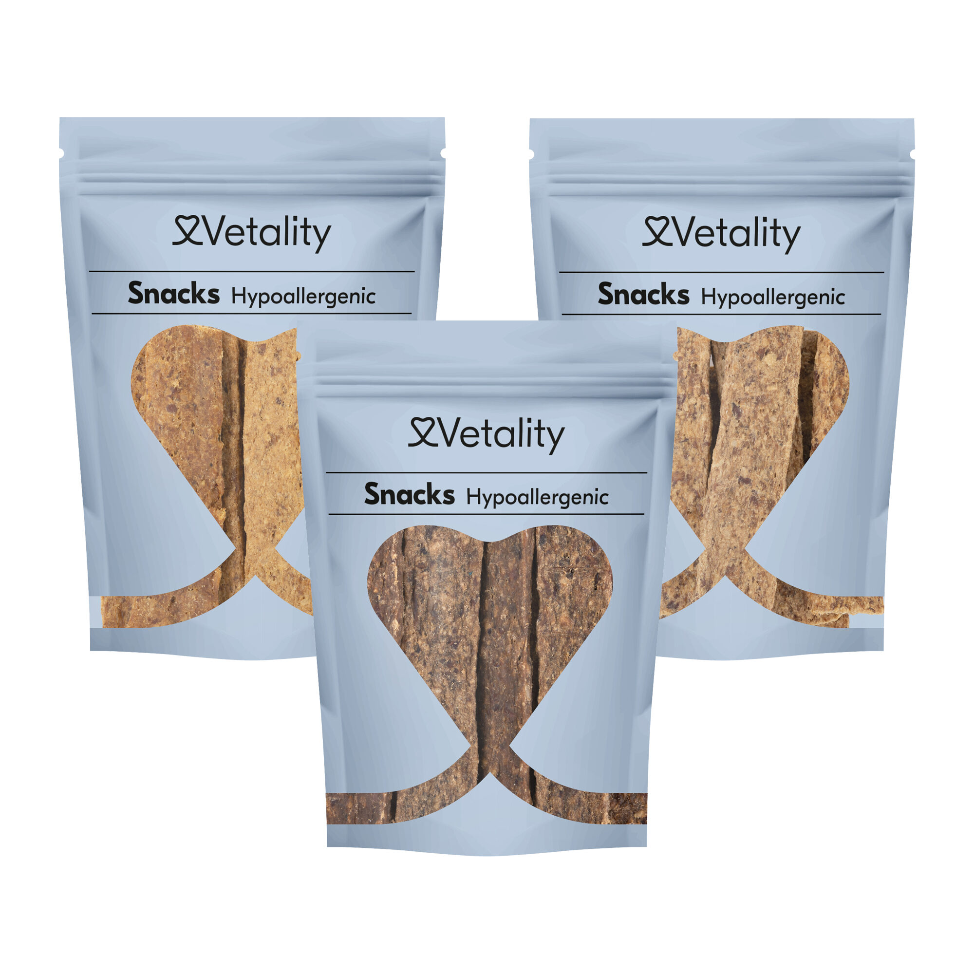 Vetality Hypoallergene Fleischstreifen – Kaninchen – 200 Gramm Vetality Hypoallergene Fleischstreifen – Kaninchen – 200 Gramm