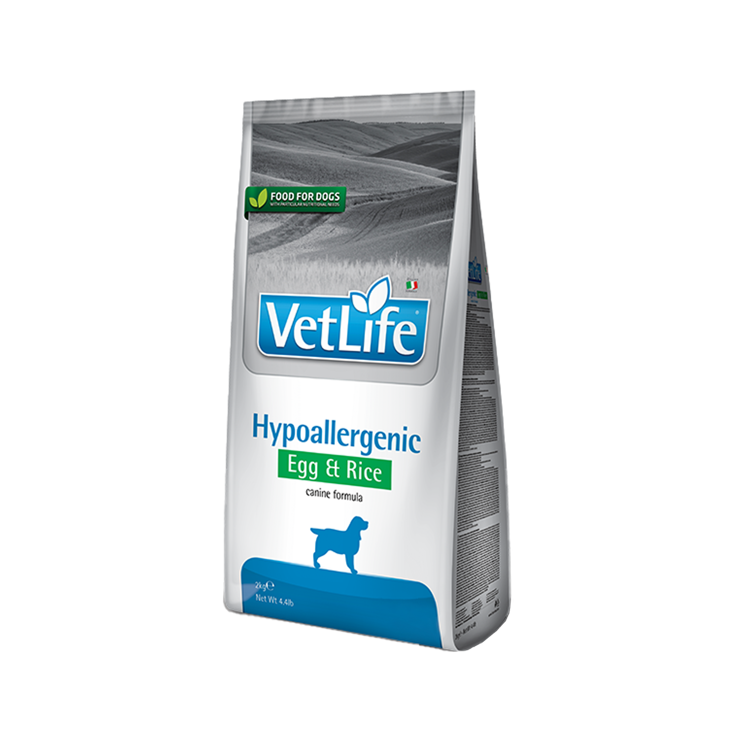 VetLife Hypoallergenes Ei & Reis – Hundefutter – 2 kg