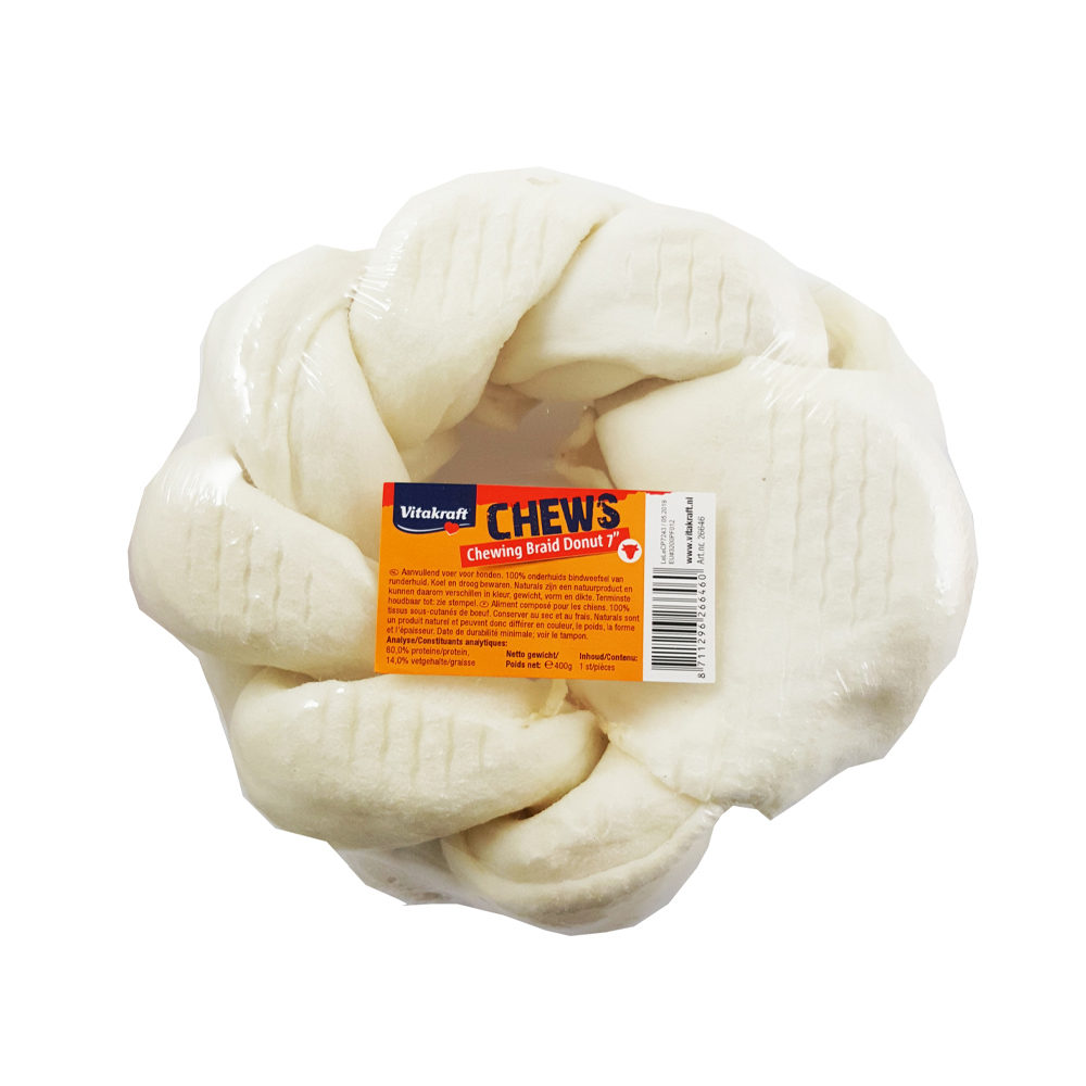 Vitakraft Chewing Braid – Donut – 7 inch