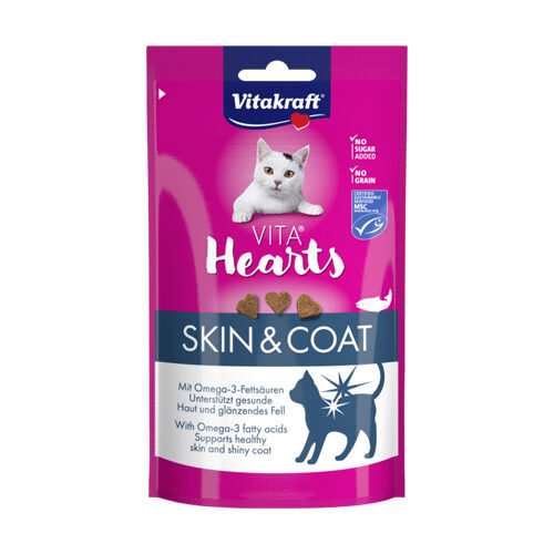 Vitakraft Hearts Skin & Coat – 40 g