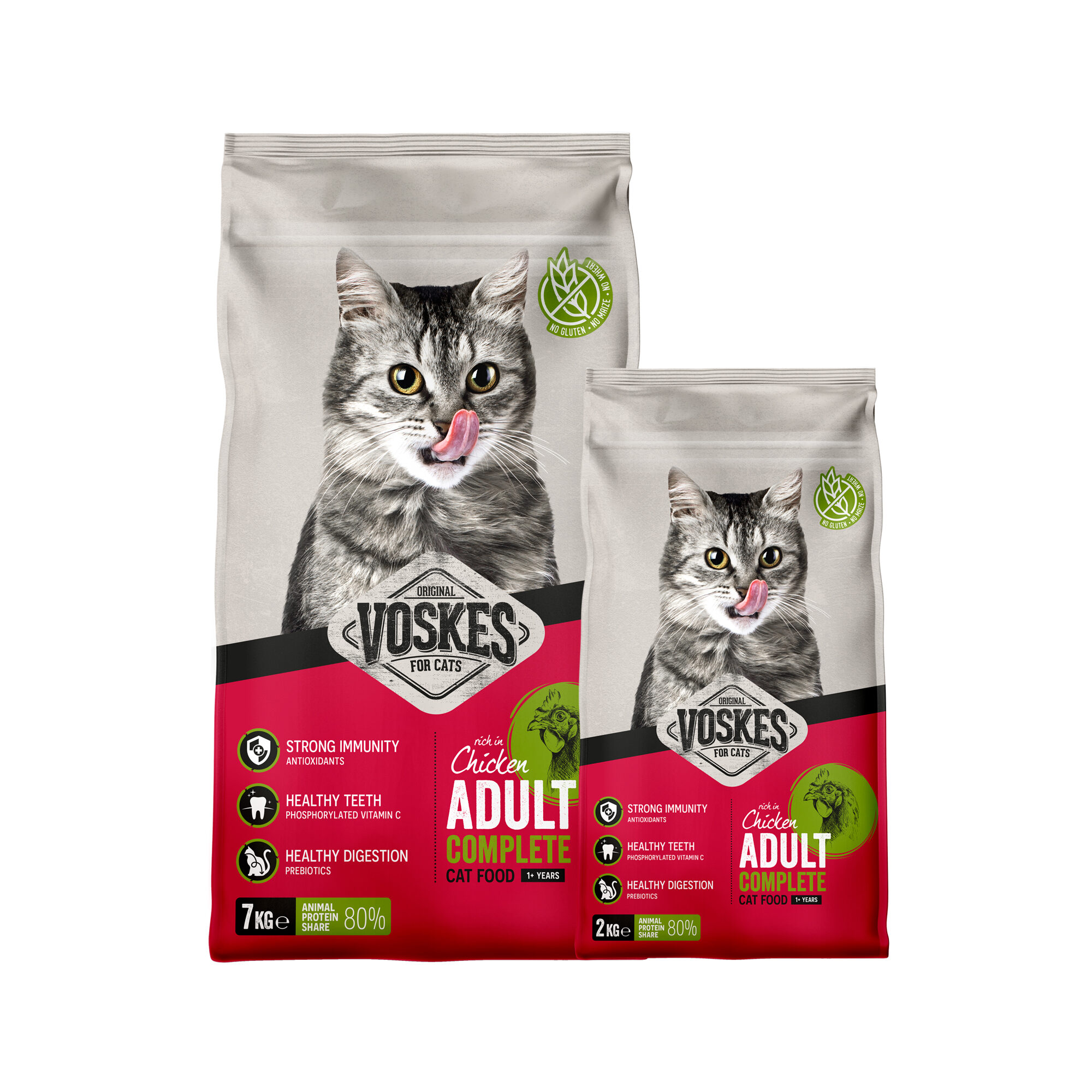 Voskes Adult Katzenfutter – Huhn – 2 kg Voskes Adult Katzenfutter – Huhn – 2 kg