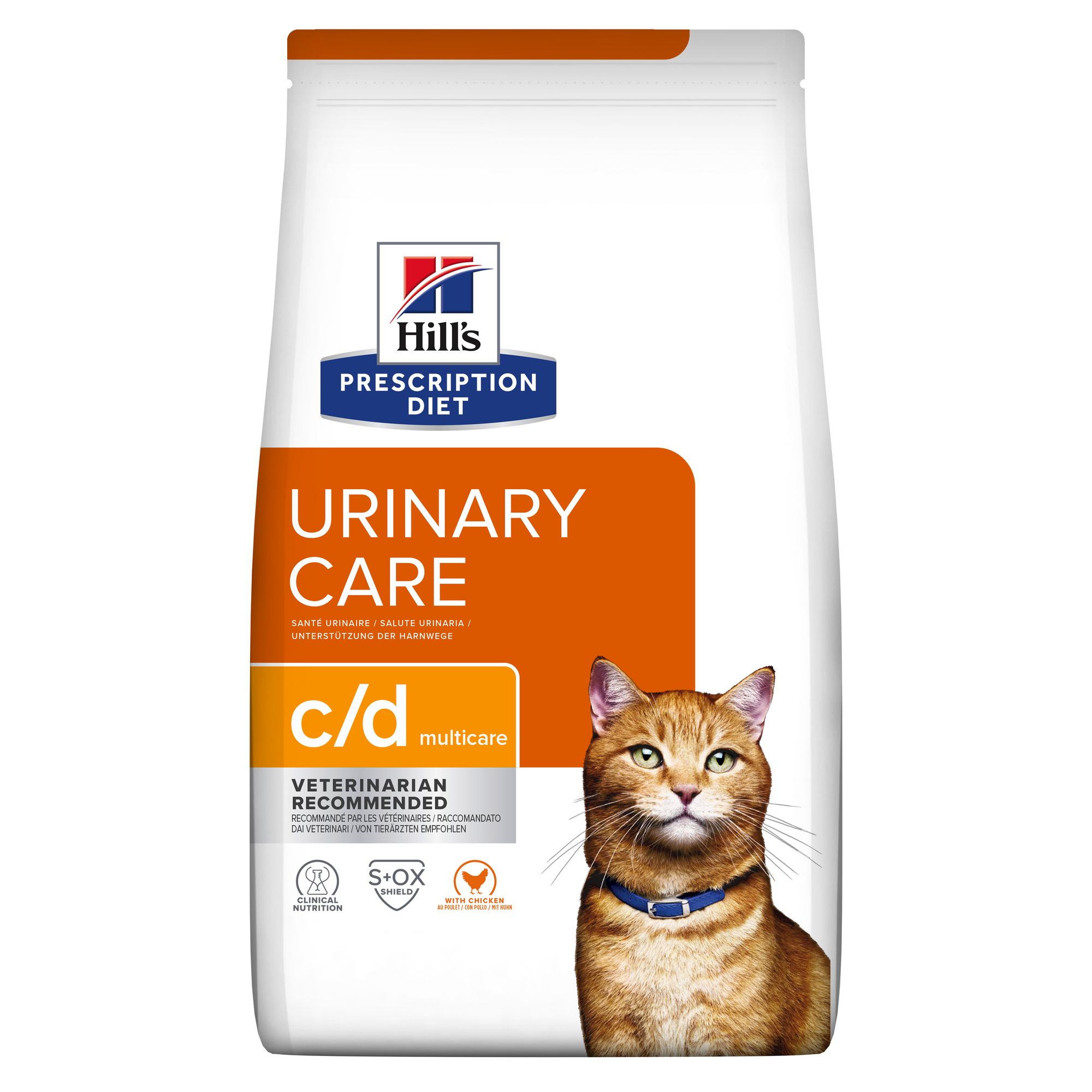 Hill’s Prescription Diet c/d Multicare Katzenfutter – Huhn – 1,5 kg