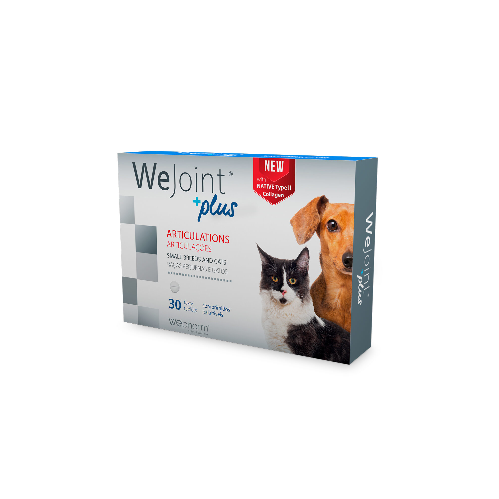WeJoint Plus – Mittlere Hunde – 30 Tabletten WeJoint Plus – Mittlere Hunde – 30 Tabletten