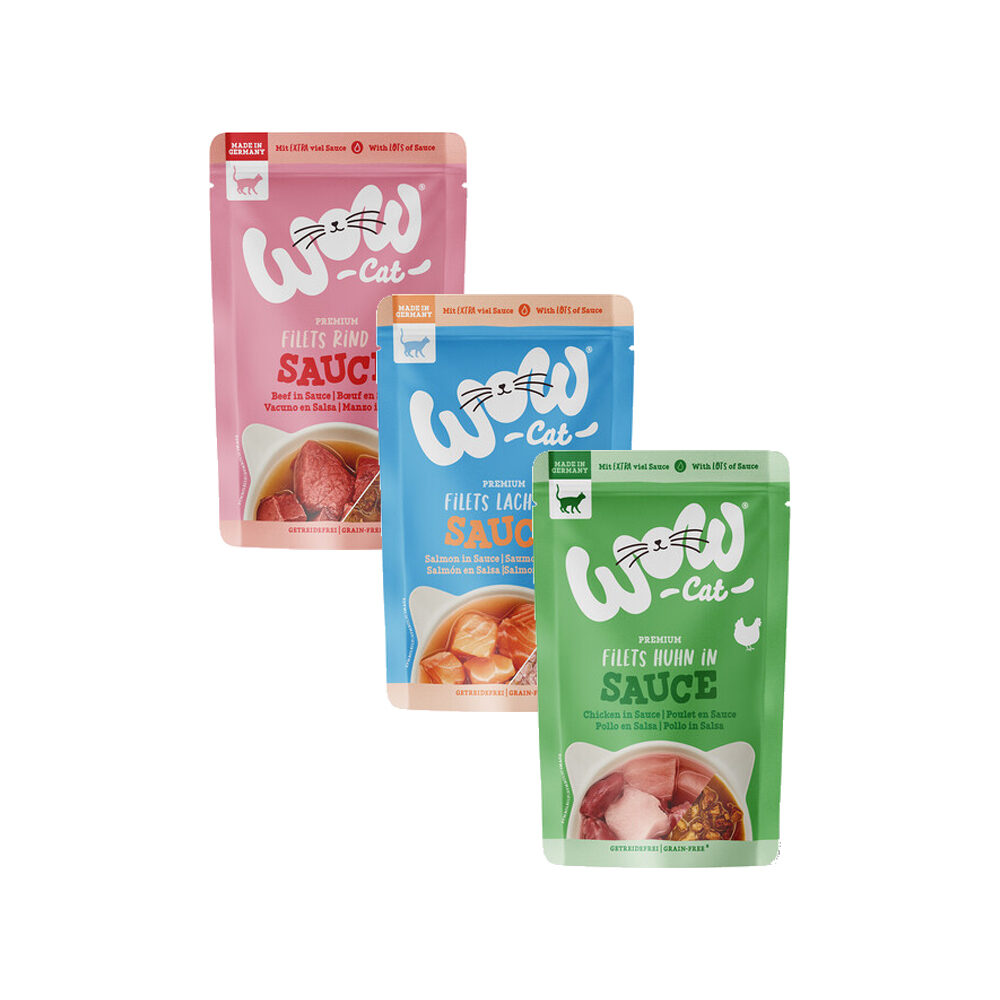 WOW Cat Wet Adult in Sauce – Huhn WOW Cat Wet Adult in Sauce – Huhn