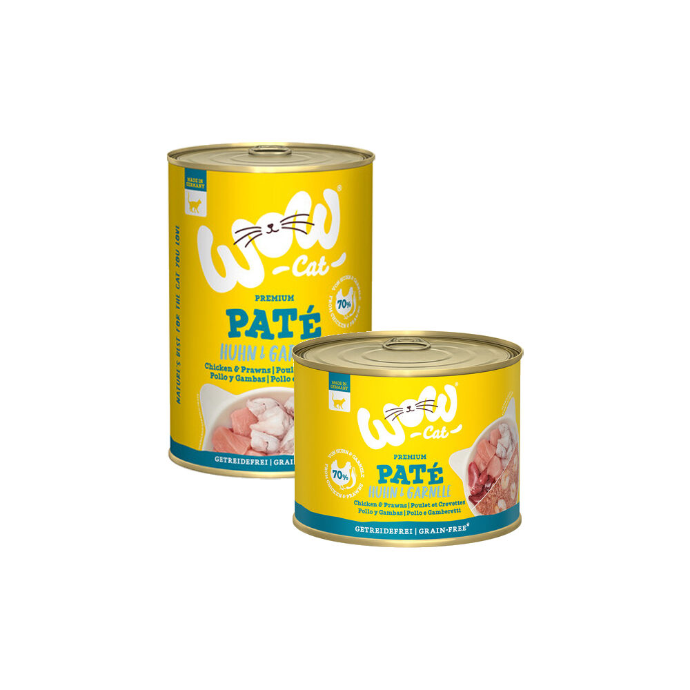 WOW Cat Wet Adult – Huhn & Garnelen – 200 g