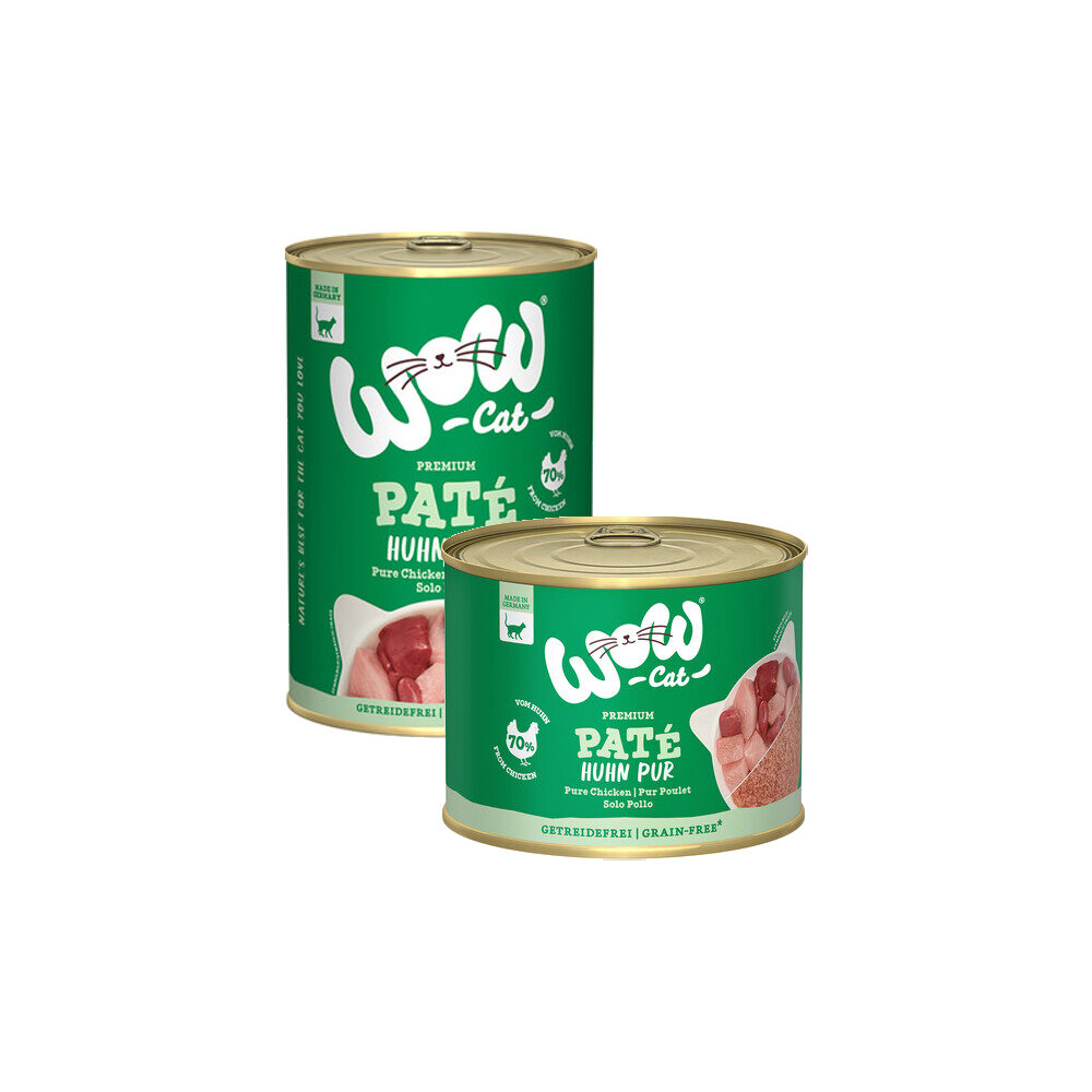 WOW Cat Nassfutter Adult – Reines Huhn – 200 g