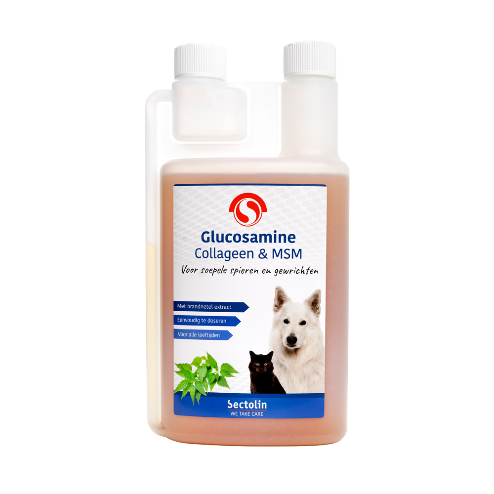 Sectolin Glucosamin, Kollagen & MSM Hund & Katze – 500 ml