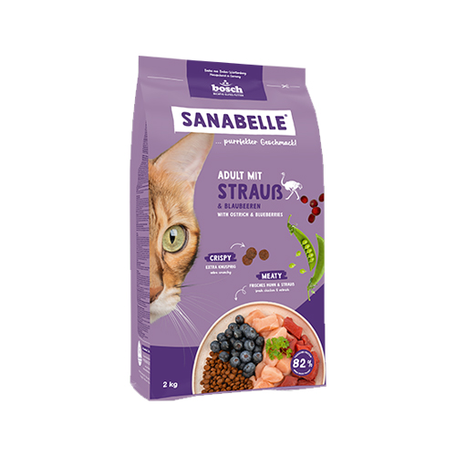 Sanabelle Adult – Strauß – 8 kg