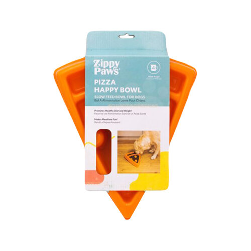 ZippyPaws Happy Bowl – Pizza – 30 x 28 x 5,5 cm