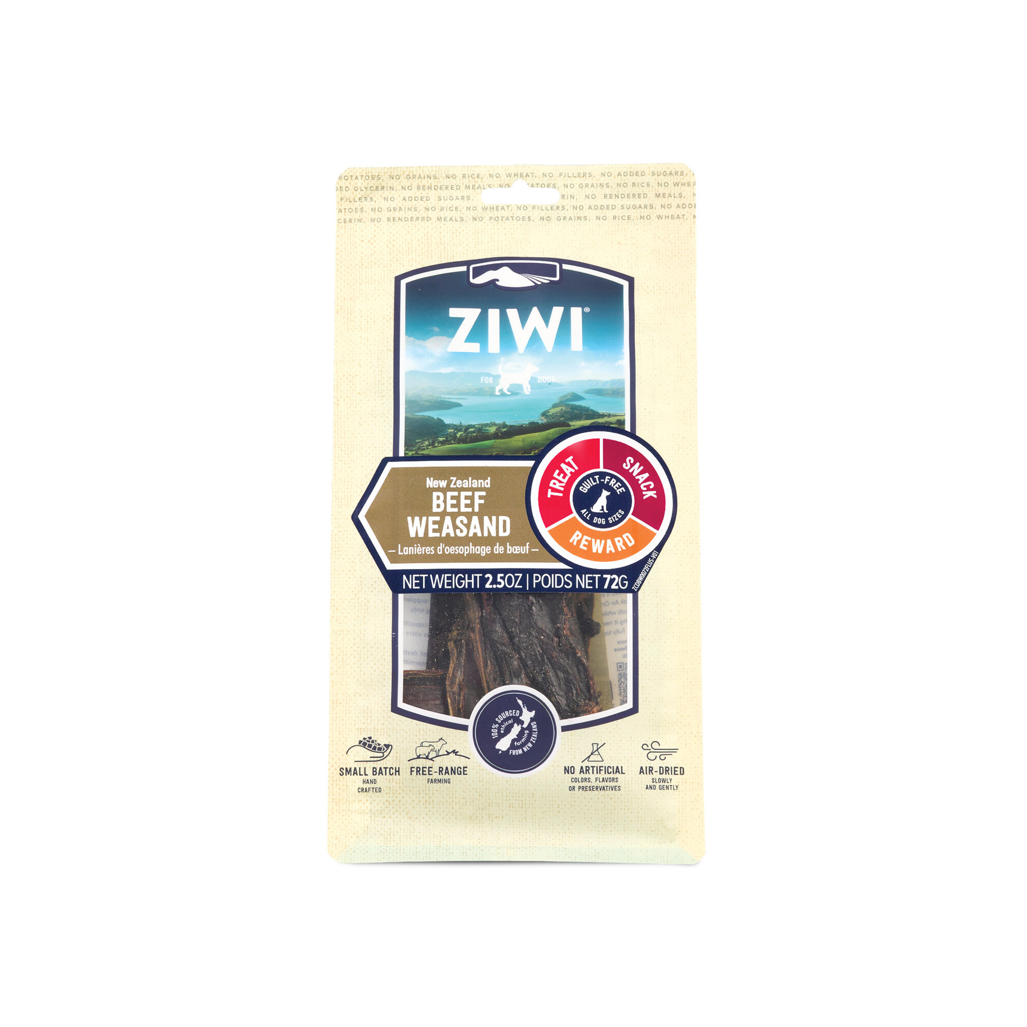 ZIWI Peak Hundesnack Rindertrachea – 72 g