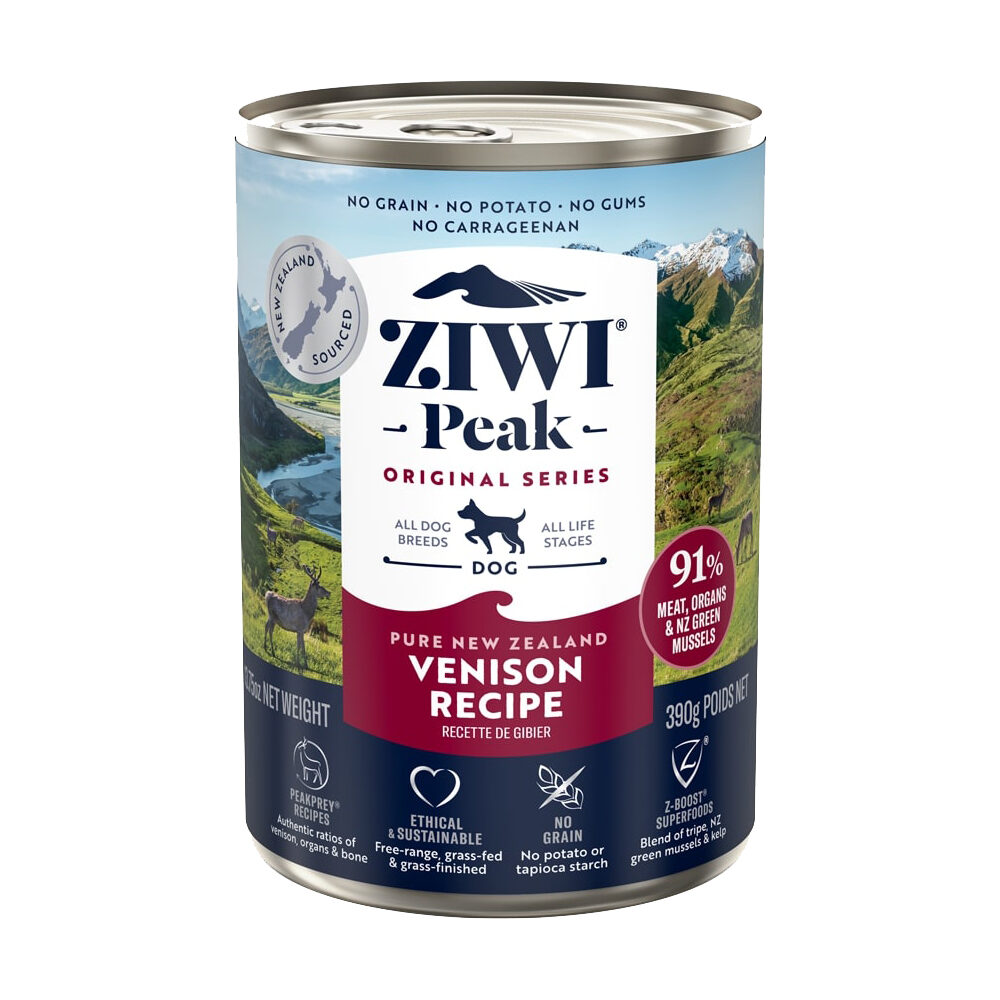 ZIWI Peak Hundefutter – Hirsch – Dose – 12 x 170 g