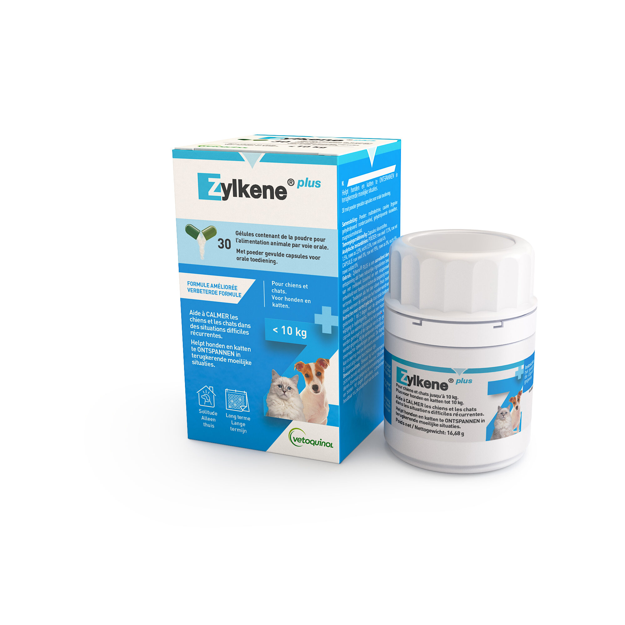 Zylkene Plus 75 mg – 30 Kapseln (Katze & kleiner Hund)