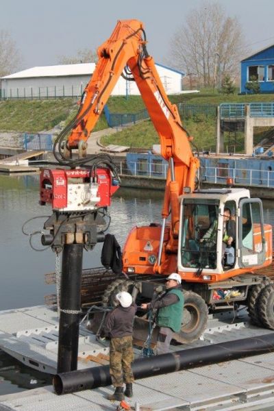 Używany zacisk do pali otwartych KCN 40 - zdjęcie 2