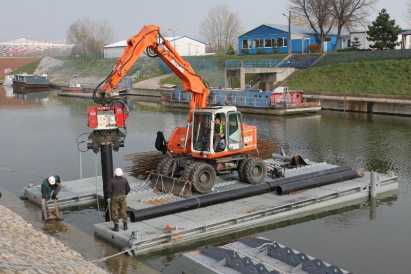 Używany zacisk do pali otwartych KCN 40 - zdjęcie 3