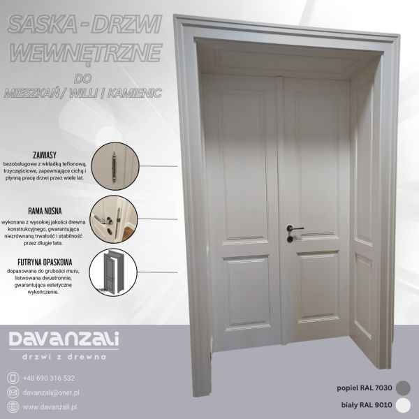 Producent drzwi drewnianych - drzwi wewnętrzne i wejściowe Davanzali - zdjęcie 5