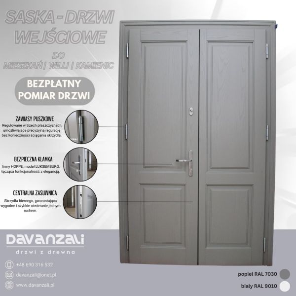 Producent drzwi drewnianych - drzwi wewnętrzne i wejściowe Davanzali - zdjęcie 8