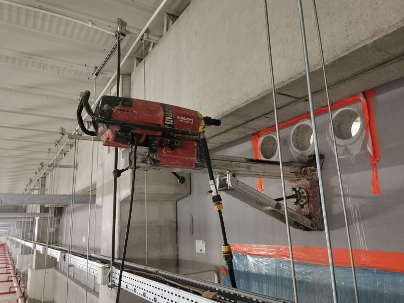 Cięcie betonu , otwory w betonie , wiertnica do betonu DIAMTAR - zdjęcie 4