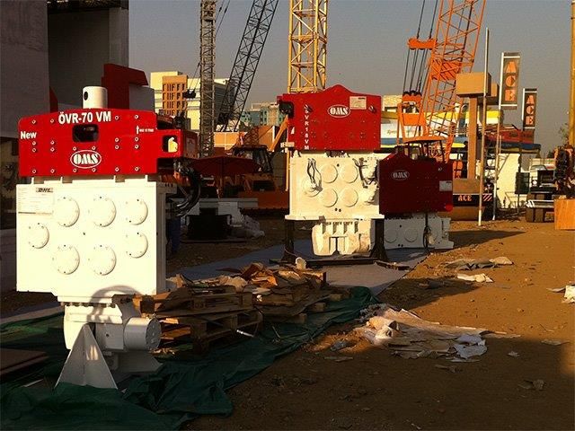 Wibromłot OVR 80VM na koparkę - zdjęcie 2