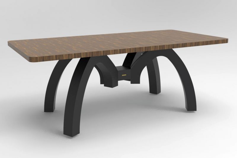 Noga do stołu 3D biurka ławy stolika stołu nogi biuro pająk meble - zdjęcie 7