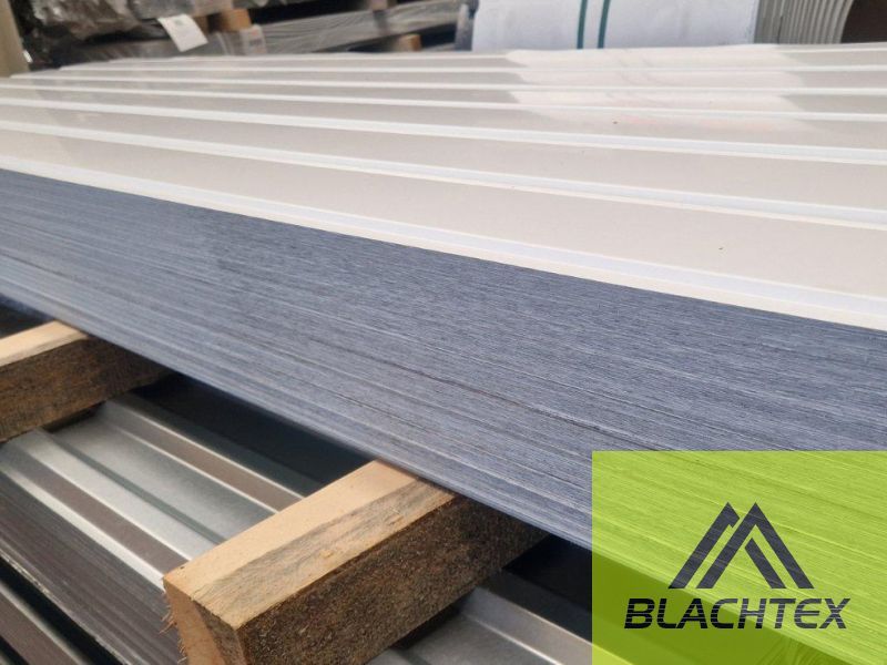 Blacha trapezowa T-7 2 gatunek klasa na garaż wiate ściany KLĘCZANY - zdjęcie 2