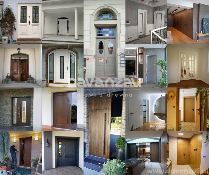 Producent drzwi drewnianych -wewnętrzne DĘBOWE i wejściowe | Davanzali - zdjęcie 3