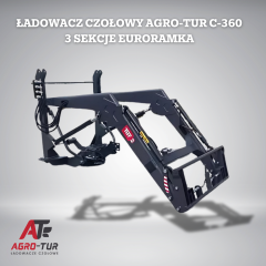 c-360 / 330 /mf/zetor/ T-25 ładowacz czołowy agro tur