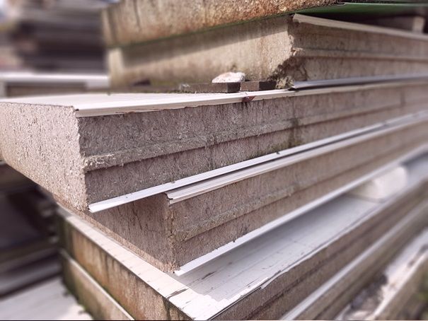 Płyty warstwowe niepalne, wełna mineralna, ocieplenie, ściana, dach - zdjęcie 1