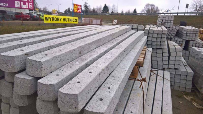 Słupki betonowe ogrodzeniowe - zdjęcie 1