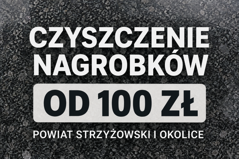 Mycie Grobów Sprzątanie Nagrobków - zdjęcie 1