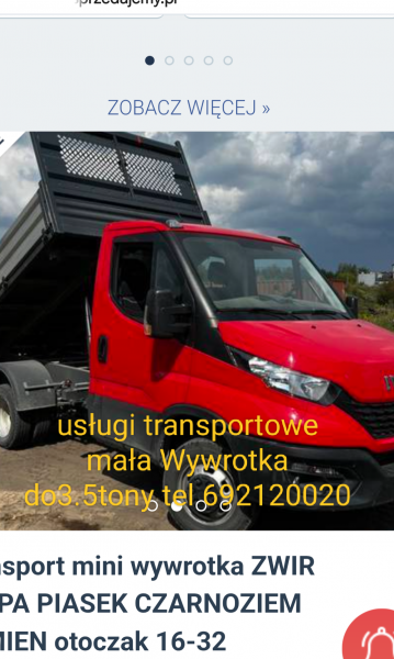 Usługi minikoparka piasek kruszywa Rzeszòw Krasne tel 692120020 - zdjęcie 1