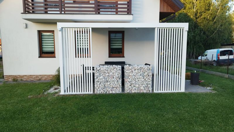 Zadaszenie tarasu, pergola aluminiowa na wymiar - Euro Fences - zdjęcie 9
