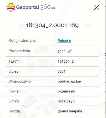 Działka Rolna Orna 35 ar Brylińce podkarpacie Gmina Krasiczyn - zdjęcie 3