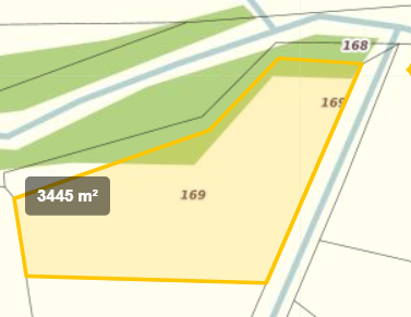 Działka Rolna Orna 35 ar Brylińce podkarpacie Gmina Krasiczyn - zdjęcie 2