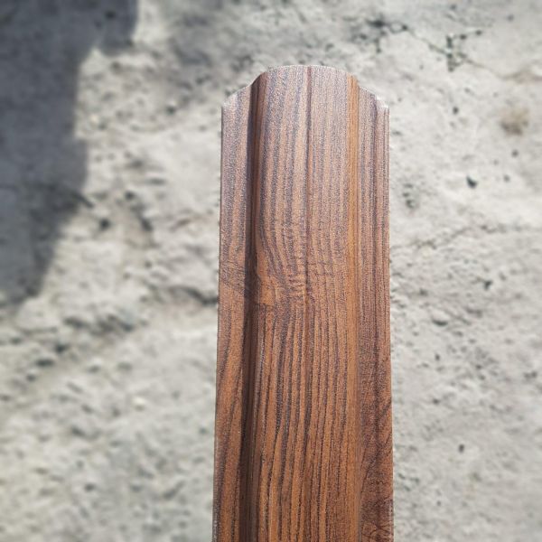 Sztachety drewnopodobne - złoty/ciemny dąb , orzech - I i II gatunek - zdjęcie 4