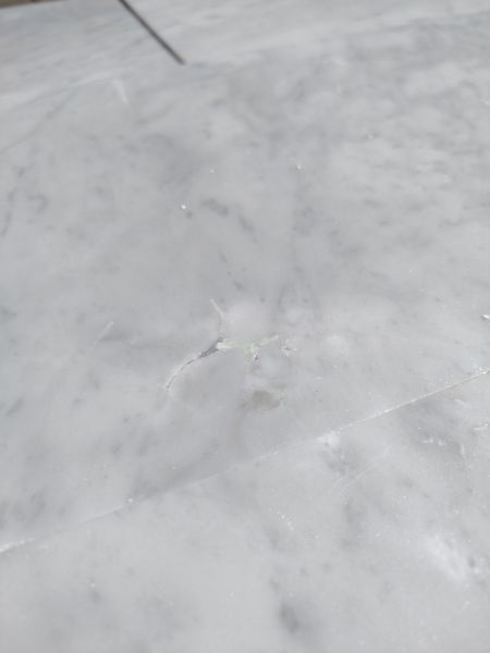 Płytka marmurowa Carrara Bianco 60x30x2 matowa - II gatunek - zdjęcie 7