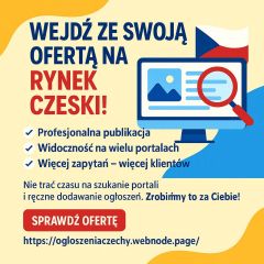 Promocja Twojej ofery w Czechach, dodawanie ogłoszeń